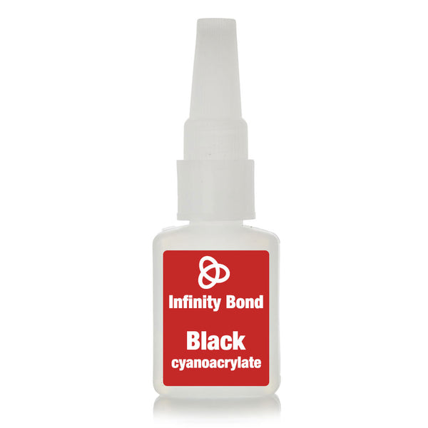 Industrial grade black cyanoacrylate super glue adhesive