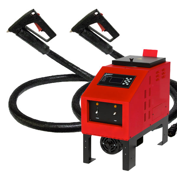 High Volume Bulk Hot Melt Tank and Hand Gun System - Bead Dispense