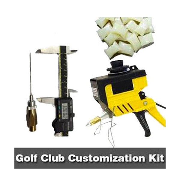 Golf club customization hot melt kit - bulk