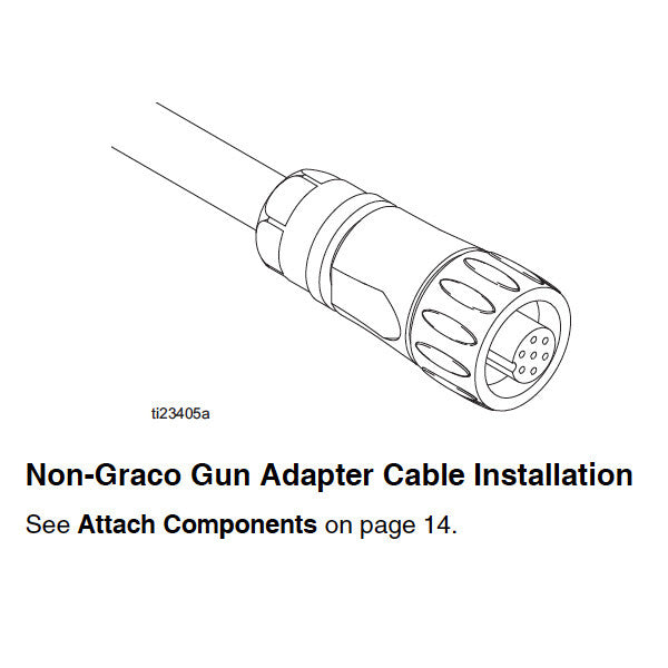 Graco InvisiPac 16Y828 6 pin circular converter