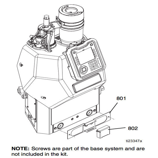 Graco InvisiPac 24R084 Air Adjustment Lock