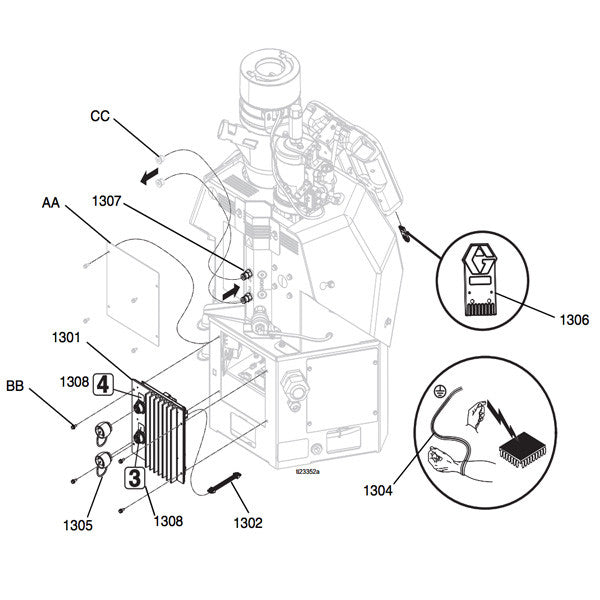 Graco InvisiPac 24V528 4 Channel Upgrade Kit