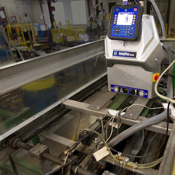 Graco HM25 Mounted in Packaging Line