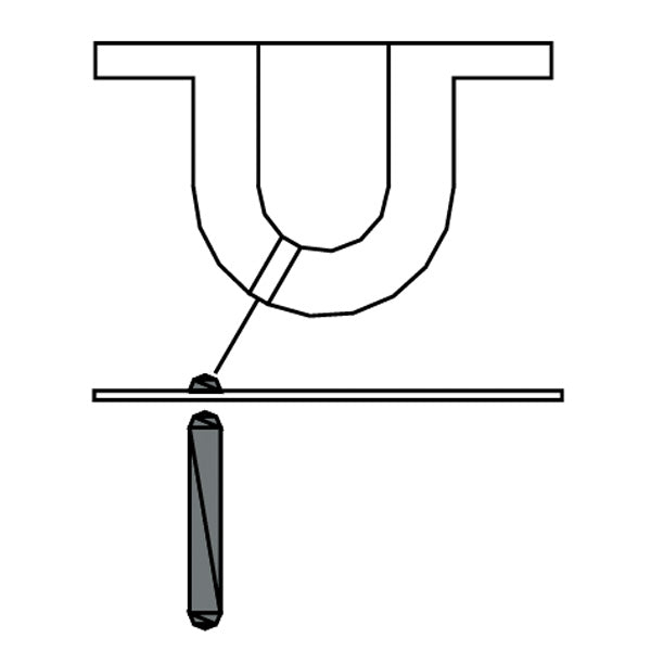 HHS Baumer Tesla Single Orifice Hot Melt Nozzle - All Sizes