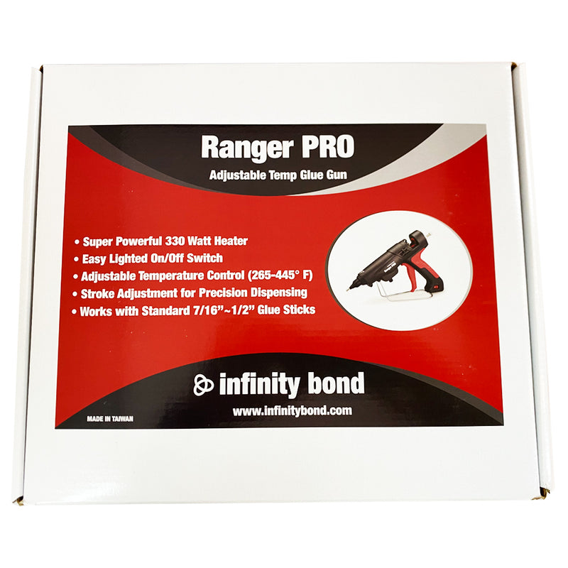 Infinity Bond Ranger Pro Hot Melt Glue Gun Packaging