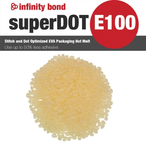 Infinity Bond SuperDOT E100 EVA Packaging Hot Melt