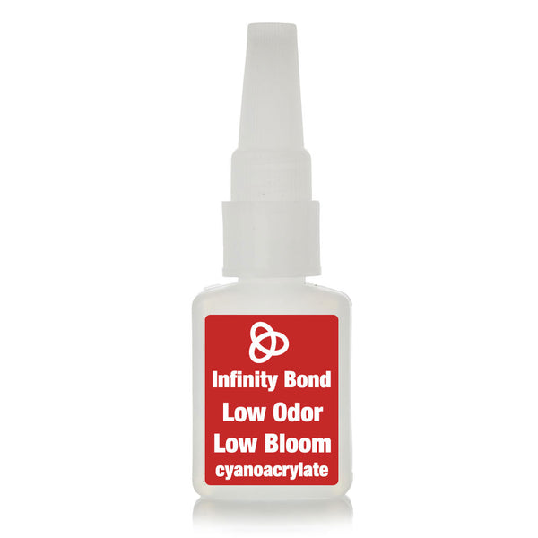 Low odor low bloom cyanoacrylate super glue
