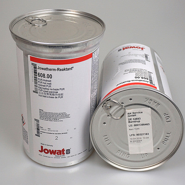 Jowat Jowatherm Reaktant 608 PUR Hot Melt in a Lined Can