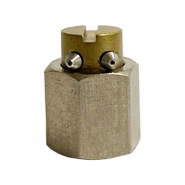Dual Orifice 60 Degree hot melt nozzle