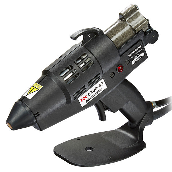 Power Adhesives TEC 6300 pneumatic spray hot melt glue gun