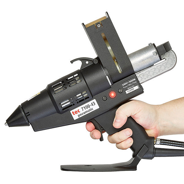 See the TEC 7100 glue gun in action