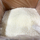 Close up of Infinity Bond ProPACK M4000 packaging hot melt adhesive pellets